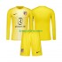 Atlético Madrid Doelman Thuis Tenue Kinder Voetbalshirts 2025-2026 Lange Mouwen