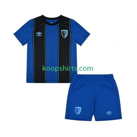 Uit Tenue Kinder Voetbalshirts BOURNEMOUTH 2025-2026 Korte Mouwen Uit Tenue Kinder Voetbalshirts BOURNEMOUTH 2025-2026 Korte Mouwen