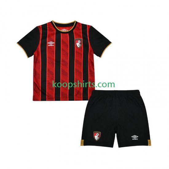 Thuis Tenue Kinder Voetbalshirts BOURNEMOUTH 2025-2026 Korte Mouwen Thuis Tenue Kinder Voetbalshirts BOURNEMOUTH 2025-2026 Korte Mouwen
