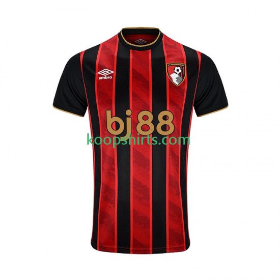 Thuis Tenue Heren Voetbalshirts BOURNEMOUTH 2025-2026 Korte Mouwen Thuis Tenue Heren Voetbalshirts BOURNEMOUTH 2025-2026 Korte Mouwen
