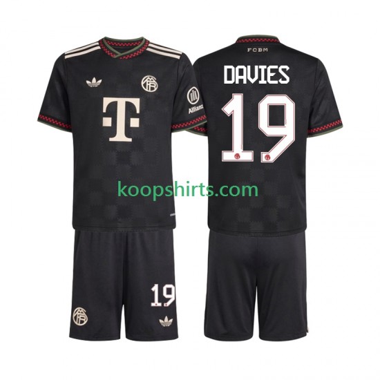 FC Bayern München Derde Tenue Kinder Voetbalshirts Alphonso Davies 19 2025-2026 Korte Mouwen FC Bayern München Derde Tenue Kinder Voetbalshirts Alphonso Davies 19 2025-2026 Korte Mouwen