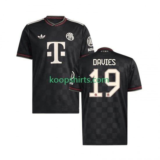 FC Bayern München Derde Tenue Heren Voetbalshirts Alphonso Davies 19 2025-2026 Korte Mouwen FC Bayern München Derde Tenue Heren Voetbalshirts Alphonso Davies 19 2025-2026 Korte Mouwen