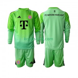 FC Bayern München Doelman Thuis Tenue Kinder Voetbalshirts 2025-2026 Lange Mouwen