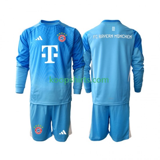 FC Bayern München Doelman Derde Tenue Kinder Voetbalshirts 2025-2026 Lange Mouwen FC Bayern München Doelman Derde Tenue Kinder Voetbalshirts 2025-2026 Lange Mouwen