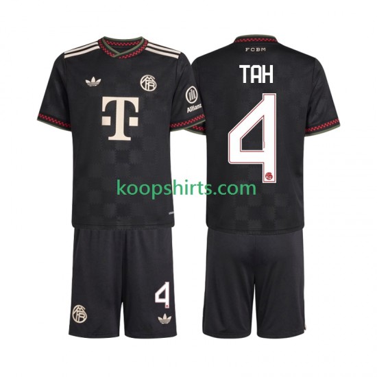 FC Bayern München Derde Tenue Kinder Voetbalshirts Jonathan Tah 4 2025-2026 Korte Mouwen FC Bayern München Derde Tenue Kinder Voetbalshirts Jonathan Tah 4 2025-2026 Korte Mouwen