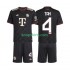 FC Bayern München Derde Tenue Kinder Voetbalshirts Jonathan Tah 4 2025-2026 Korte Mouwen