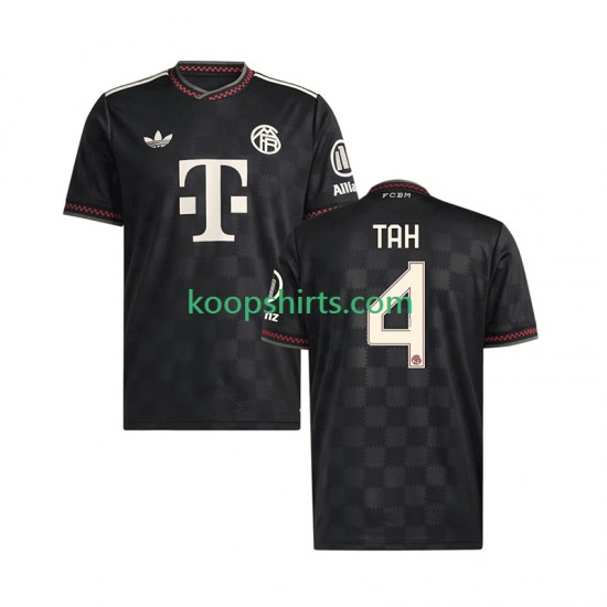 FC Bayern München Derde Tenue Heren Voetbalshirts Jonathan Tah 4 2025-2026 Korte Mouwen FC Bayern München Derde Tenue Heren Voetbalshirts Jonathan Tah 4 2025-2026 Korte Mouwen
