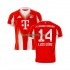 FC Bayern München Thuis Tenue Heren Voetbalshirts Luis Diaz 14 2025-2026 Korte Mouwen