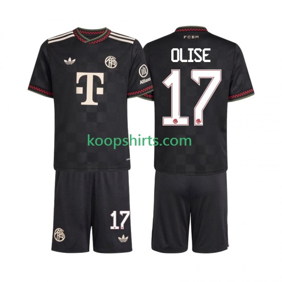 FC Bayern München Derde Tenue Kinder Voetbalshirts Michael Olise 17 2025-2026 Korte Mouwen FC Bayern München Derde Tenue Kinder Voetbalshirts Michael Olise 17 2025-2026 Korte Mouwen
