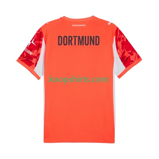 Borussia Dortmund Doelman Uit Tenue Heren Voetbalshirts 2025-2026 Korte Mouwen