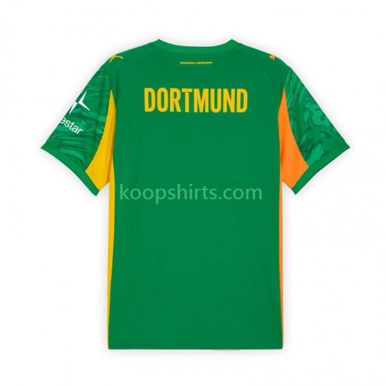 Borussia Dortmund Doelman Thuis Tenue Heren Voetbalshirts 2025-2026 Korte Mouwen