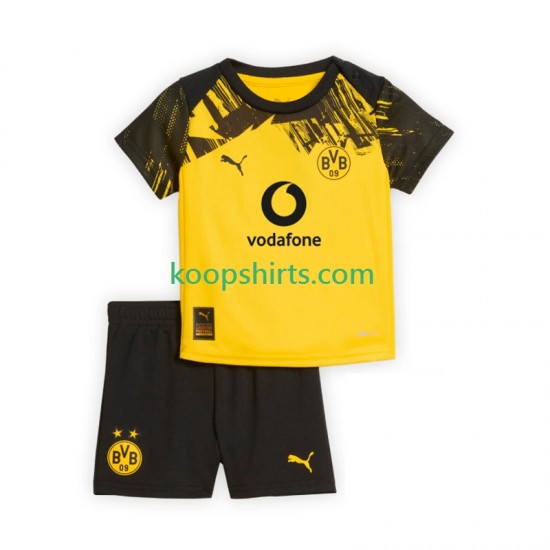 Borussia Dortmund Thuis Tenue Kinder Voetbalshirts 2025-2026 Korte Mouwen Borussia Dortmund Thuis Tenue Kinder Voetbalshirts 2025-2026 Korte Mouwen