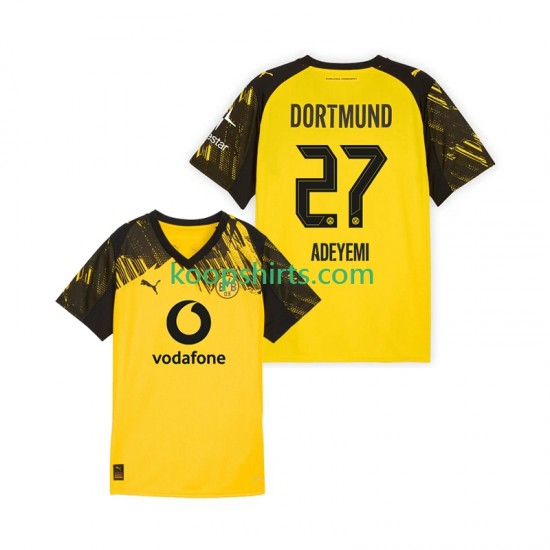 Borussia Dortmund Thuis Tenue Heren Voetbalshirts Karim Adeyemi 27 2025-2026 Korte Mouwen Borussia Dortmund Thuis Tenue Heren Voetbalshirts Karim Adeyemi 27 2025-2026 Korte Mouwen