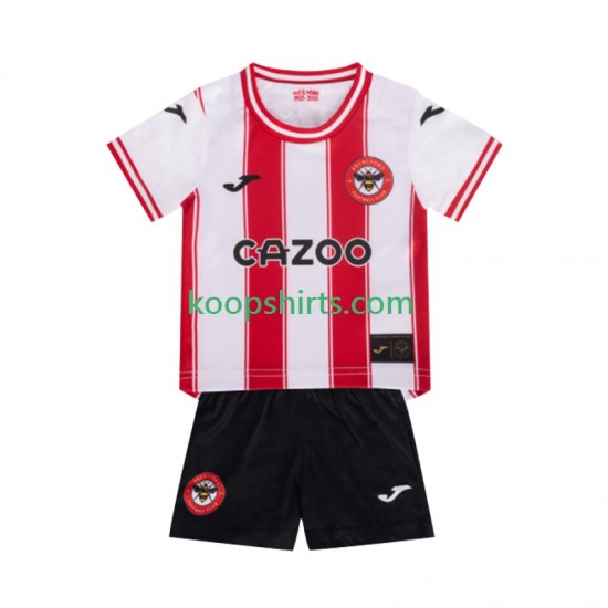 Thuis Tenue Kinder Voetbalshirts Brentford 2025-2026 Korte Mouwen Thuis Tenue Kinder Voetbalshirts Brentford 2025-2026 Korte Mouwen
