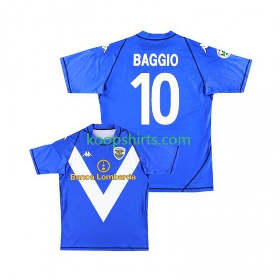 Retro Thuis Tenue Heren Voetbalshirts Brescia Calcio Baggio 10 2003 2004 Korte Mouwen Retro Thuis Tenue Heren Voetbalshirts Brescia Calcio Baggio 10 2003 2004 Korte Mouwen