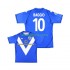 Retro Thuis Tenue Heren Voetbalshirts Brescia Calcio Baggio 10 2003 2004 Korte Mouwen