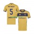 CA Boca Juniors Uit Tenue Heren Voetbalshirts Rodrigo Battaglia 5 2025-2026 Korte Mouwen