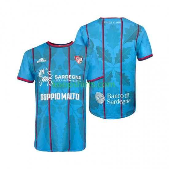 Cagliari Derde Tenue Heren Voetbalshirts 2025-2026 Korte Mouwen Cagliari Derde Tenue Heren Voetbalshirts 2025-2026 Korte Mouwen