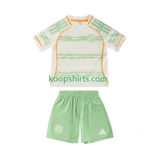 Celtic Derde Tenue Kinder Voetbalshirts FC 2025-2026 Korte Mouwen Celtic Derde Tenue Kinder Voetbalshirts FC 2025-2026 Korte Mouwen