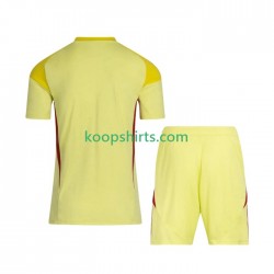Celtic Doelman Thuis Tenue Kinder Voetbalshirts FC 2025-2026 Korte Mouwen