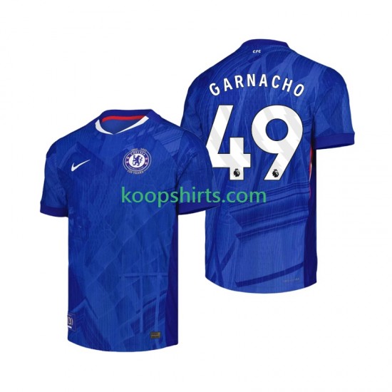 Chelsea Thuis Tenue Heren Voetbalshirts Alejandro Garnacho 49 2025-2026 Korte Mouwen Chelsea Thuis Tenue Heren Voetbalshirts Alejandro Garnacho 49 2025-2026 Korte Mouwen