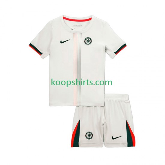 Chelsea Uit Tenue Kinder Voetbalshirts 2025-2026 Korte Mouwen Chelsea Uit Tenue Kinder Voetbalshirts 2025-2026 Korte Mouwen
