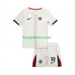 Chelsea Uit Tenue Kinder Voetbalshirts Cole Palmer 10 2025-2026 Korte Mouwen