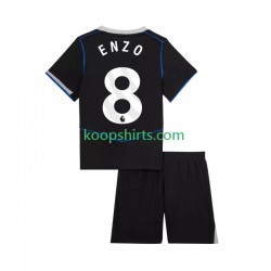 Chelsea Derde Tenue Kinder Voetbalshirts Enzo Fernandez 8 2025-2026 Korte Mouwen