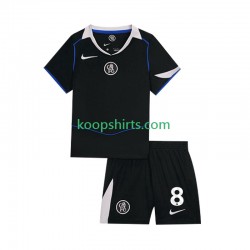 Chelsea Derde Tenue Kinder Voetbalshirts Enzo Fernandez 8 2025-2026 Korte Mouwen