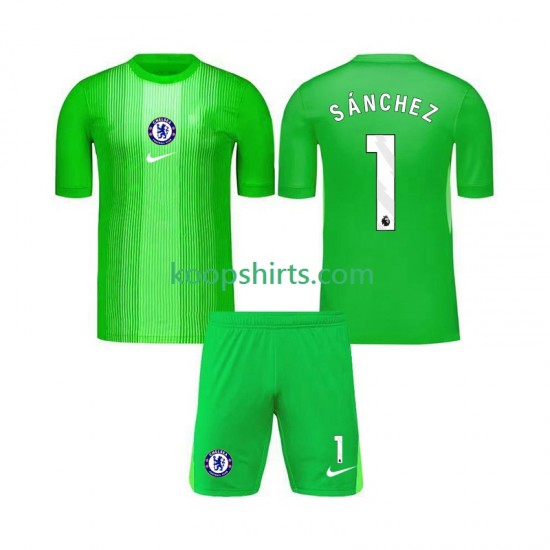 Chelsea Doelman Uit Tenue Kinder Voetbalshirts Robert Sanchez 1 2025-2026 Korte Mouwen Chelsea Doelman Uit Tenue Kinder Voetbalshirts Robert Sanchez 1 2025-2026 Korte Mouwen