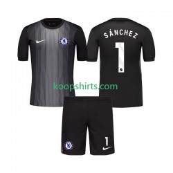 Chelsea Doelman Thuis Tenue Kinder Voetbalshirts Robert Sanchez 1 2025-2026 Korte Mouwen