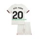 Chelsea Uit Tenue Kinder Voetbalshirts Joao Pedro 20 2025-2026 Korte Mouwen Chelsea Uit Tenue Kinder Voetbalshirts Joao Pedro 20 2025-2026 Korte Mouwen
