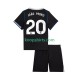 Chelsea Derde Tenue Kinder Voetbalshirts Joao Pedro 20 2025-2026 Korte Mouwen Chelsea Derde Tenue Kinder Voetbalshirts Joao Pedro 20 2025-2026 Korte Mouwen