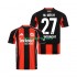 Eintracht Frankfurt Thuis Tenue Heren Voetbalshirts Mario Gotze 27 2025-2026 Korte Mouwen