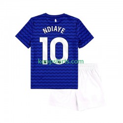 Everton Thuis Tenue Kinder Voetbalshirts Ndiaye 10 2025-2026 Korte Mouwen