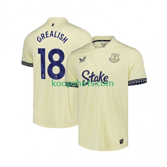 Everton Uit Tenue Heren Voetbalshirts Jack Grealish 18 2025-2026 Korte Mouwen Everton Uit Tenue Heren Voetbalshirts Jack Grealish 18 2025-2026 Korte Mouwen