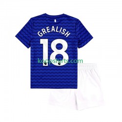 Everton Thuis Tenue Kinder Voetbalshirts Jack Grealish 18 2025-2026 Korte Mouwen