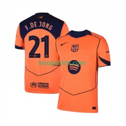 FC Barcelona Derde Tenue Heren Voetbalshirts Frenkie de Jong 21 UCL 2025-2026 Korte Mouwen