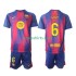 FC Barcelona Thuis Tenue Kinder Voetbalshirts Gavi 6 2025-2026 Korte Mouwen