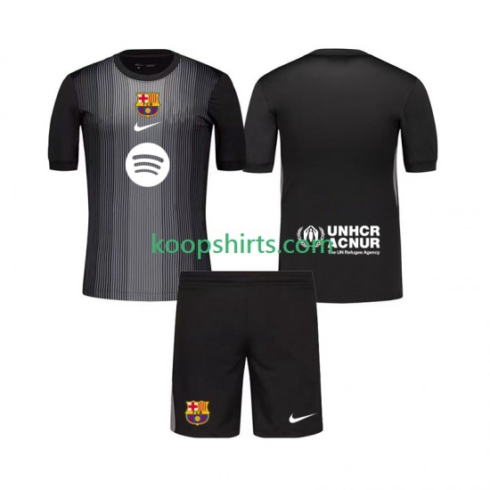 FC Barcelona Doelman Derde Tenue Kinder Voetbalshirts 2025-2026 Korte Mouwen FC Barcelona Doelman Derde Tenue Kinder Voetbalshirts 2025-2026 Korte Mouwen