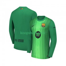 FC Barcelona Doelman Thuis Tenue Heren Voetbalshirts 2025-2026 Lange Mouwen