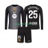 FC Barcelona Doelman Derde Tenue Kinder Voetbalshirts Szczesny 25 2025-2026 Lange Mouwen