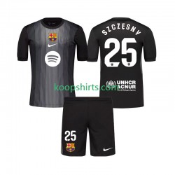 FC Barcelona Doelman Derde Tenue Kinder Voetbalshirts Szczesny 25 2025-2026 Korte Mouwen