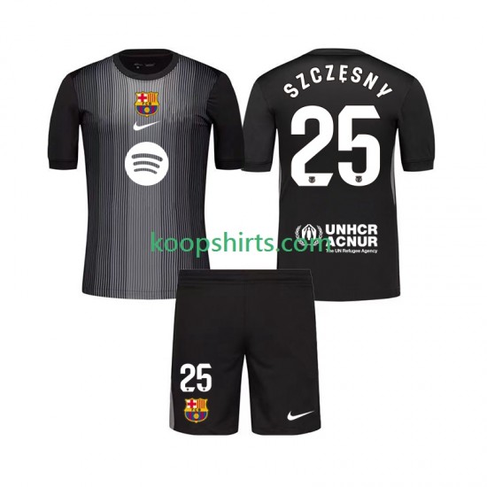 FC Barcelona Doelman Derde Tenue Kinder Voetbalshirts Szczesny 25 2025-2026 Korte Mouwen FC Barcelona Doelman Derde Tenue Kinder Voetbalshirts Szczesny 25 2025-2026 Korte Mouwen