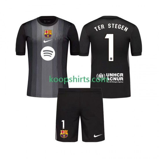 FC Barcelona Doelman Derde Tenue Kinder Voetbalshirts Ter Stegen 1 2025-2026 Korte Mouwen FC Barcelona Doelman Derde Tenue Kinder Voetbalshirts Ter Stegen 1 2025-2026 Korte Mouwen