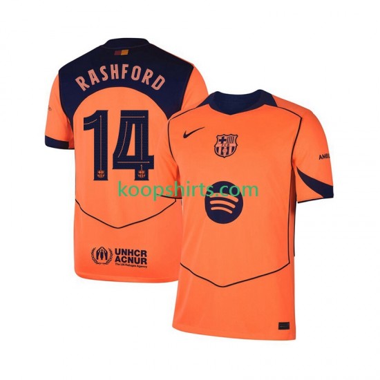 FC Barcelona Derde Tenue Heren Voetbalshirts Marcus Rashford 14 UCL 2025-2026 Korte Mouwen FC Barcelona Derde Tenue Heren Voetbalshirts Marcus Rashford 14 UCL 2025-2026 Korte Mouwen