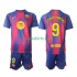 FC Barcelona Thuis Tenue Kinder Voetbalshirts Robert Lewandowski 9 2025-2026 Korte Mouwen