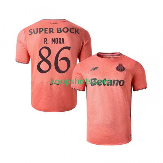 FC Porto Uit Tenue Heren Voetbalshirts Rodrigo Mora 86 2025-2026 Korte Mouwen FC Porto Uit Tenue Heren Voetbalshirts Rodrigo Mora 86 2025-2026 Korte Mouwen