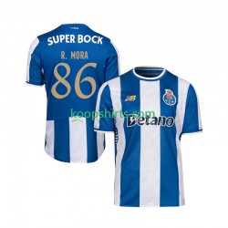 FC Porto Thuis Tenue Heren Voetbalshirts Rodrigo Mora 86 2025-2026 Korte Mouwen