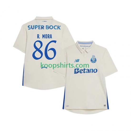 FC Porto Derde Tenue Heren Voetbalshirts Rodrigo Mora 86 2025-2026 Korte Mouwen FC Porto Derde Tenue Heren Voetbalshirts Rodrigo Mora 86 2025-2026 Korte Mouwen
